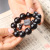 Factory Direct Supply Small Hole Ebony Beads Bracelet Stall Products Scenic Temple Crafts Men and Women Bracelet