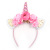 Best Seller in Europe and America Headwear Hot Unicorn Headband Halloween Headdress Rabbit Ears Hair Accessories Children's Headband Wholesale