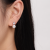 Simple Pearl Earrings Natural Zircon Pearl Stud Earrings