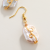 Natural opposite-Sex Pearl Earrings Freshwater Pearl Women's Earrings