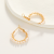 Korean Simple Pearl Temperament Earrings Ins Cold Style New Simple Temperamental All-Match Ear Clip Earrings