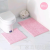 Chenille Plush Carpet Bathroom Two-Piece Floor Mat Bathroom Absorbent Bathroom Non-Slip Chenille Floor Mat