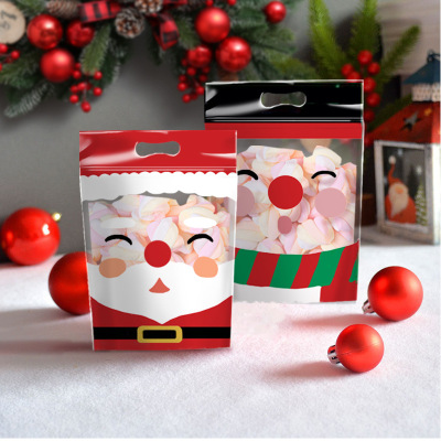 New Cute Cartoon Snack Bag Ziplock Bag Food Biscuit Candy Packaging Bag Snack Zipper Envelope Bag