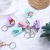 Cute Cartoon Mini Stapler Keychain Macaron Color Student Creativity Stapler Convenient Key Ring Pendant