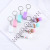 Cute Cartoon Mini Stapler Keychain Macaron Color Student Creativity Stapler Convenient Key Ring Pendant