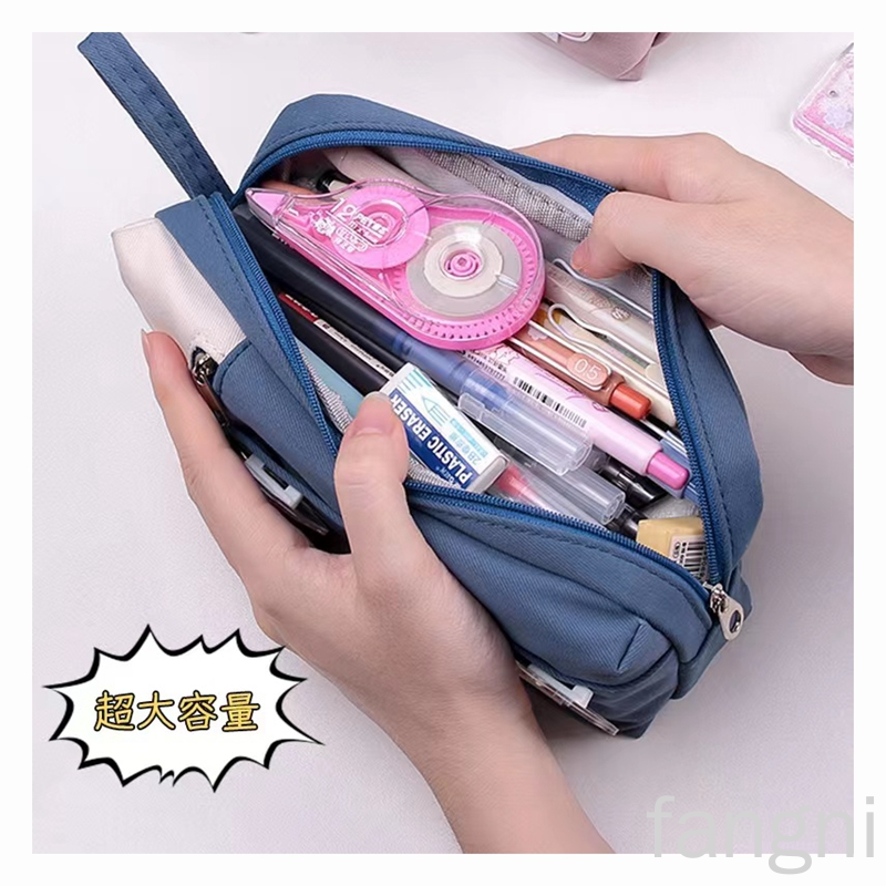 factory direct sale domestic and foreign trade new boys and girls pencil case stationery bag pencil case