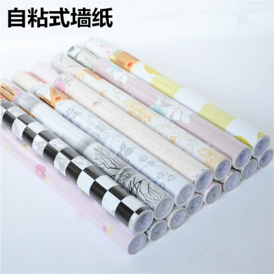PVC Home Living Room and Bedroom Self-Adhesive Wallpaper TV Background Wall Self-Adhesive Wallpaper Wall Sticker