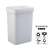 XL Kitchen Classification Trash Can Household Storage Plastic Double Barrel Wet and Dry Press Type Large Trash Can with Lid Wholesale