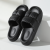 Summer 2022 Korean Style PVC Home Slippers Women Couple Outdoor Indoor Bathroom Platform Slippers Petals Slippers Women