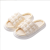 Summer 2022 Korean Style PVC Home Slippers Women Couple Outdoor Indoor Bathroom Platform Slippers Petals Slippers Women