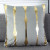 Nordic Netherlands Velvet Color Bronzing Geometric Pillow Cover Model Room Cafe Sofa Cushion Bedroom Throw Pillowcase