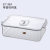 XL Refrigerator Storage Pet Refrigerator Storage Box Egg Capsule Toy Grid Crisper Plastic Transparent Wonton Dumplings Box