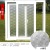 45cm Wide Glass Film Transparent Opaque Self-Adhesive and Frosted Window Stickers Explosion-Proof Bathroom Window Sticker Paper-Cut for Window Decoration