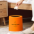 XL Creative Plastic round Double-Layer Trash Can Household Kitchen Dust Basket Toilet Storage Can Wholesale