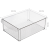 XL Refrigerator Storage Pet Refrigerator Storage Box Egg Capsule Toy Grid Crisper Plastic Transparent Wonton Dumplings Box