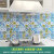 Kitchen Waterproof Oil-Proof Stickers High Temperature Resistant Wall Self-Adhesive Sticker Wallpaper Wall Sticker Paper Cabinet Stove Oil-Proof Smoke-Proof Tile Sticker