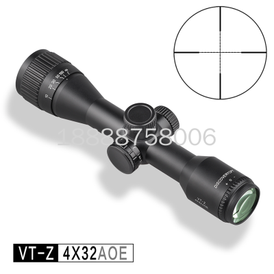 Discoverer VT-Z 4 X32aoe Telescopic Sight 4 Times Mirror Anti-Seismic HD Laser Aiming Instrument Sniper Mirror