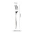 Steel Western Tableware Knife Fork And Spoon S368 Series MultiSpecification Smooth Edge Processing Hotel Supplies 304