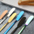 304 Stainless Steel Butter Knife Long Handle Jam Butter Scraper Western Tableware Cream Pastry Jagger Factory Wholesale