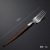 Clip Handle Portuguese Tableware Knife Fork and Spoon Suit Steak Knife Japanese Style Wood Grain Style Housewarming Gift