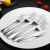 Knife Fork and Spoon Hotel Western Food Knife and Fork Gift Set Steak Knife and Fork Knife Fork and Spoon Pieces