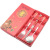 Opening Gift Creative Practical Stainless Steel Chopsticks Spoon Tableware Set Activity Gift Small Gift Printed Logo