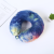 Gradient Colorful U-Shape Pillow Pillow Pillow Combination Set Office Lunch Break Pillow Travel Rest Neck Pillow