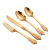 Court Retro Embossed Tableware 304 Western Tableware Knife Fork and Spoon Soup Spoon Thickened Gift Set in Stock Whole