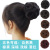 Factory Wholesale Wig Female Hair Bag Grab Clip-Type Diamond Nine Flower Wig Bun Hairpin Hair Comb Hair Band