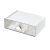 XL Desktop Transparent and Dustproof Drawer Storage Box Plastic Cosmetic Finishing Storage Box Household Jewelry Storage Box