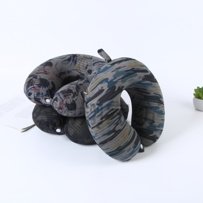 Multi-Choice Camouflage Pattern Portable Travel Pillow Aircraft Neck Pillow Office Student Nap Memory Cotton Pillow