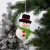 Foreign Trade New Christmas Decorations Christmas Tree Non-Woven Christmas Pendant Creative Santa Snowman Ornaments