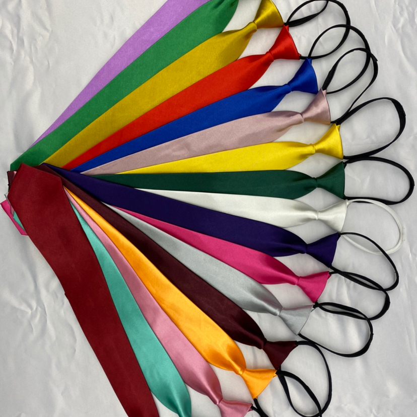 有光色丁48*8拉链方便领带，也可以按你的尺寸大小制作