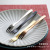 Concept Ins Nordic Personalized Creative 304 Stainless Steel Fruit Fork Cake Fork Dessert Fork Three Teeth Small Fork