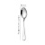 Factory Wholesale 1010 Series Stainless Steel Tip Spoon Soup Spoon Stainless Steel Tableware Wholesale Hotel Supplies