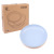 20cm Disc 4 PCs Wheat Straw Restaurant Dinner Plate Dish Dumpling Plate Drop-Resistant Household Tableware Candy Plate