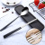 304 Portable Tableware Stainless Steel Creative Gift Tableware Set Student Portable ThreePiece Chopsticks Spoon Fork