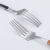 Stainless Steel Tableware Set Small Waist Handle Western Food Knife Fork and Spoon FivePiece Gift Knife and Fork Set