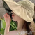 Women's Summer Japanese UV Fisherman Sun Hat UV-Proof Vinyl Wide Brim Face-Covering and Sun-Shading Beach Sun Hat