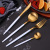 Steel Tableware Set HighEnd Stainless Steel Knife Fork and Spoon Creative Western Tableware Steak Knife and Fork