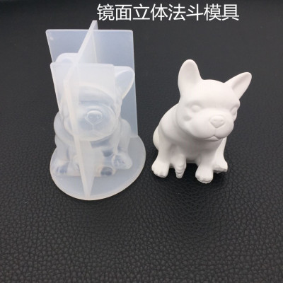 Crystal Glue Mirror Stereo Jarre Aero Bull Aromatherapy Gypsum Mold Table Decoration Aromatherapy Decorative Silicone