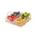 Nordic Glass Grid Snack Dish Fruit Dried Fruit Candy Dessert Snack Platter Home Club