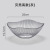 High-Grade Crystal Fruit Plate Living Room Home Dried Fruit Tray Snack Plastic Tray Fruit Plate Light Luxury Transparent
