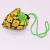 Fruit Folding Shopping Bag Custom Printed Logo Enterprise Advertising Folding Eco-friendly Bag Storage Strawberry Bag Customization