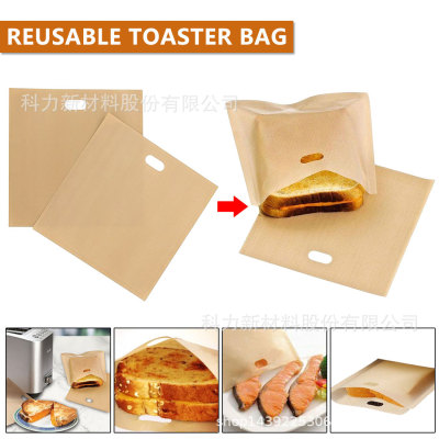 [Manufacturer One Piece Dropshipping] Food Grade Reusable Bread Bag Barbecue Bag Suitable for Grilled Sandwiches
