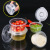 Manufacturer Disposable Sauce Cup Seasoning Box OnePieceSplit Plastic Take out Take Away Sealed Sauce Small Box Whole