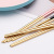 Chopsticks Canteen Restaurant Home Korean Style 2123cm SquareHeaded Chopsticks Gold Plated 304 Chopsticks in Stock Whole