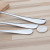 2018 New Stainless Steel Thick Mirror Pointed Spoon Household Cake Spoon Soup Drinking Spoon Seasoning Spoon Wholesale