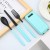 Portable Outdoor Travel Set Student Single Storage Tableware Office Worker Folding Chopsticks 3-Piece Forks and Spoons