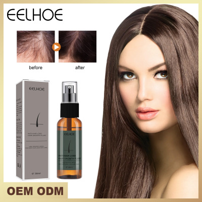 Eelhoe Hair Growth Liquid Strong Hair Nourishing Hair Root Growth Thick Damage Repair Ginger Hair Repair